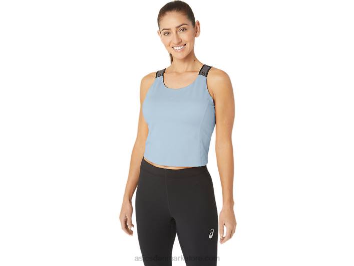 Asicsdame fit sana cropped tank 60Z42158 himmel