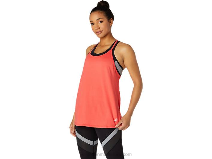Asicsdame tank 60Z43775 lyserød grapefrugt