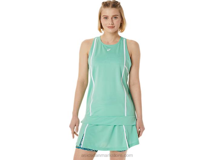 Asicskvinders nye stærke 92 tank 60Z43058 havskum/brilliant hvid