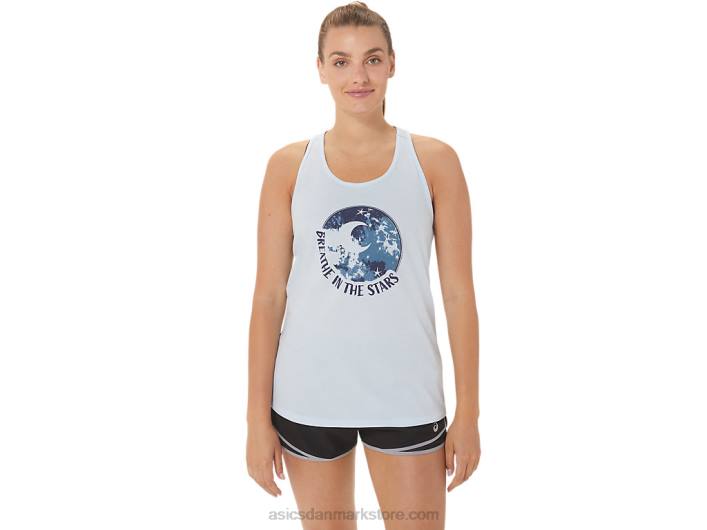 Asicskvinders relax and breath racerback 60Z43014 blød himmel