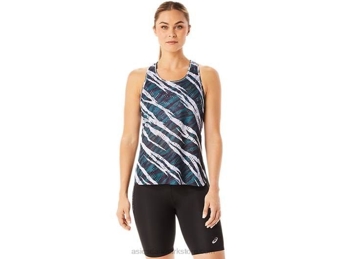 Asicskvinders ventilate actibreeze tank aop 60Z43072 natskygge/fløjlsfyr