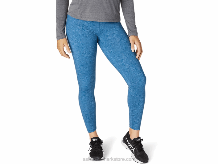 Asics7/8 tights til kvinder 60Z44103 grand shark ætset sekskantet print