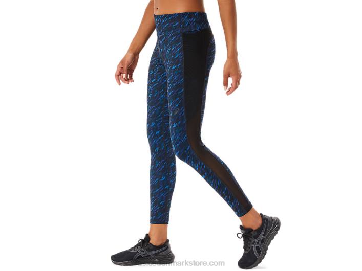 Asicsdame kate 7/8 tight 60Z43290 natskygge/lake drive print