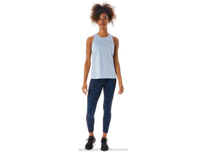 Asicsdame kate 7/8 tight 60Z43290 natskygge/lake drive print