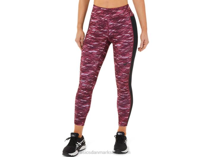 Asicsdame kate 7/8 tight 60Z43658 dyb mars/tåge multi