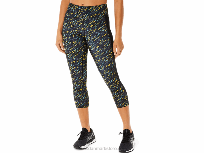 Asicskate lomme capri til kvinder 60Z43400 natskygge/salvie print