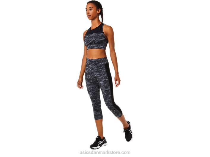 Asicskate lomme capri til kvinder 60Z43746 grå multi