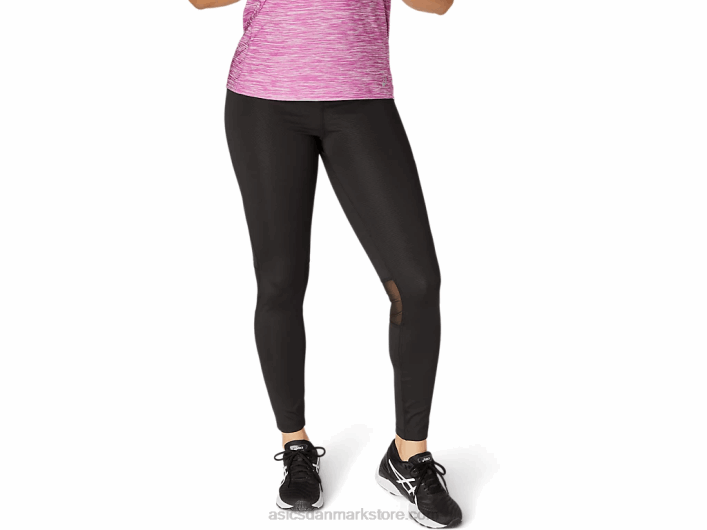Asicskvinders 7/8 mode tights 60Z44108 ydeevne sort prægning