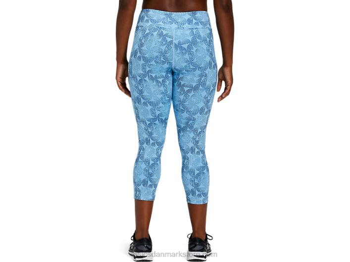 Asicskvinders capri 60Z44145 arktisk himmel/grand shark lineær formørkelse pr