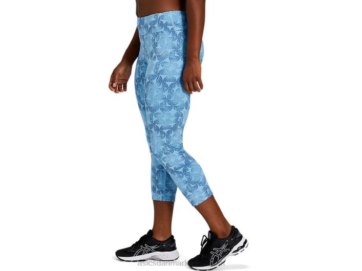 Asicskvinders capri 60Z44145 arktisk himmel/grand shark lineær formørkelse pr