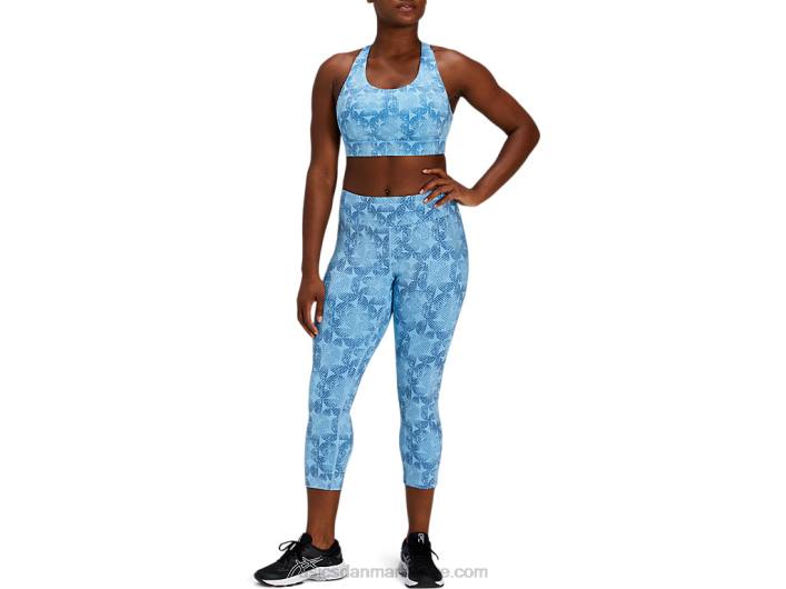 Asicskvinders capri 60Z44145 arktisk himmel/grand shark lineær formørkelse pr