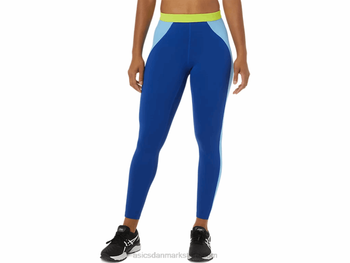 Asicskvinders den nye stærke genbrugte stram 60Z43825 blå/arktisk himmel/grøn gekko