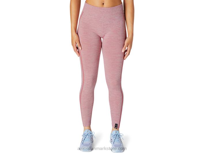 Asicskvinders sømløse tights 60Z43675 røgfarvet rose
