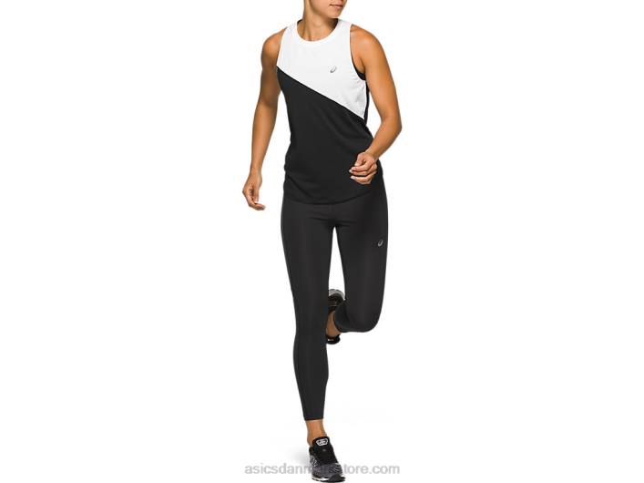 Asicskvinders tokyo highwaist stram 60Z44192 ydeevne sort/grafitgrå