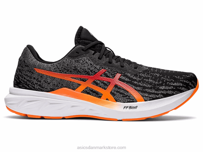 Asicsdynablast 2 60Z41486 sort/chokerende orange