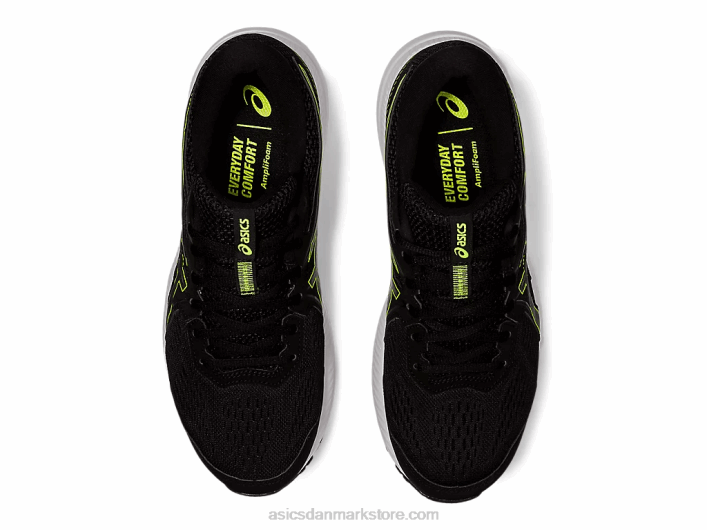 Asicsgel-contend 7 ekstra bred 60Z41951 sort/farlig grøn