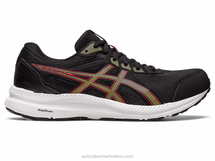 Asicsgel-contend 8 60Z4536 sort/olivenolie