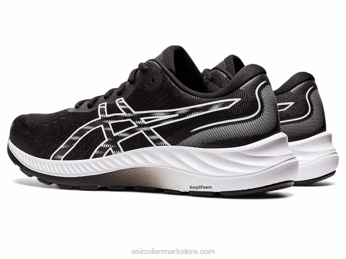 Asicsgel-excite 9 ekstra bred 60Z41411 sort hvid