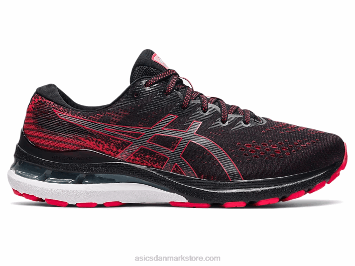 Asicsgel-kayano 28 60Z41878 sort/elektrisk rød