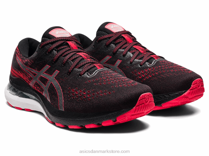 Asicsgel-kayano 28 60Z41878 sort/elektrisk rød