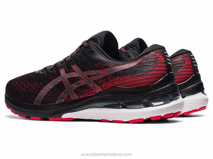 Asicsgel-kayano 28 60Z41878 sort/elektrisk rød