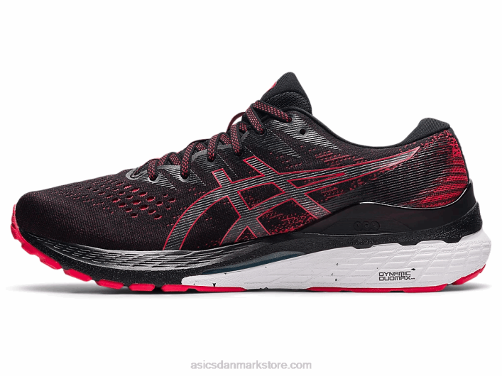 Asicsgel-kayano 28 60Z41878 sort/elektrisk rød