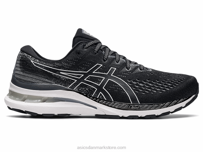 Asicsgel-kayano 28 bred 60Z41871 sort hvid