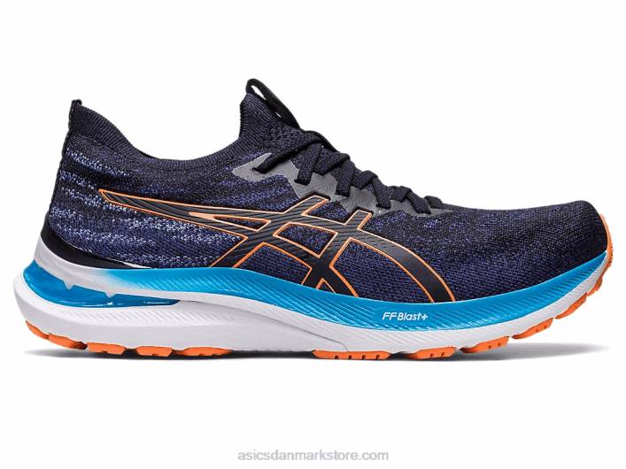 Asicsgel-kayano 29 mk 60Z4622 indigo blå/sol fersken