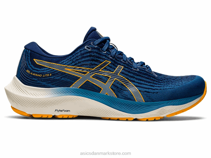 Asicsgel-kayano lite 3 60Z4796 azurblå/rav