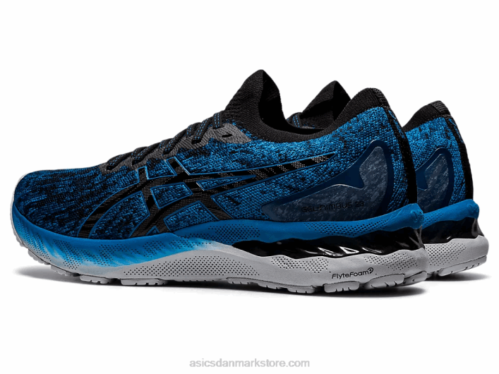 Asicsgel-nimbus 23 strik 60Z41895 genfødt blå/sort