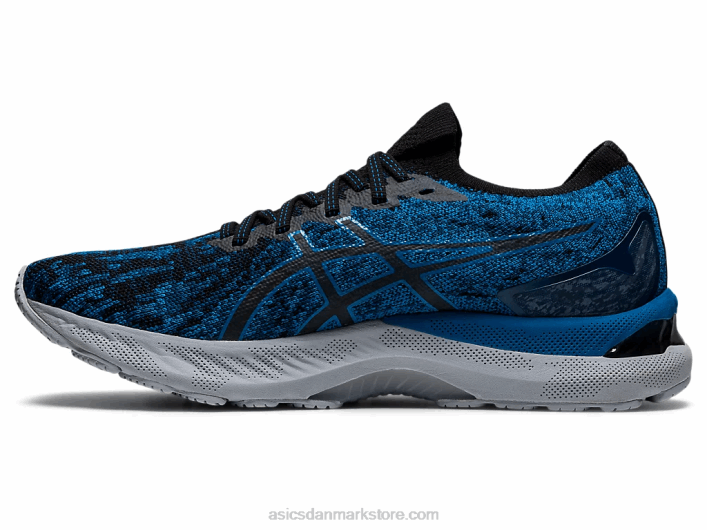 Asicsgel-nimbus 23 strik 60Z41895 genfødt blå/sort