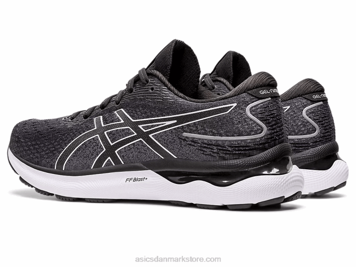 Asicsgel-nimbus 24 ekstra bred 60Z41466 sort hvid