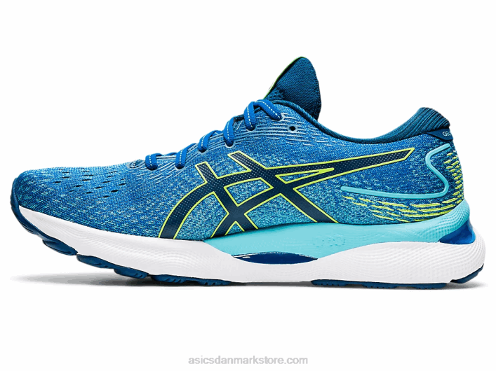 Asicsgel-nimbus 24 ekstra bred 60Z41521 søkørsel/hazard green