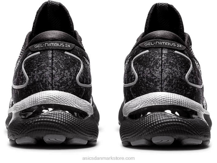 Asicsgel-nimbus 24 platin 60Z41525 bærer grå/rent sølv