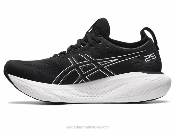 Asicsgel-nimbus 25 60Z4334 sort/ren sølv