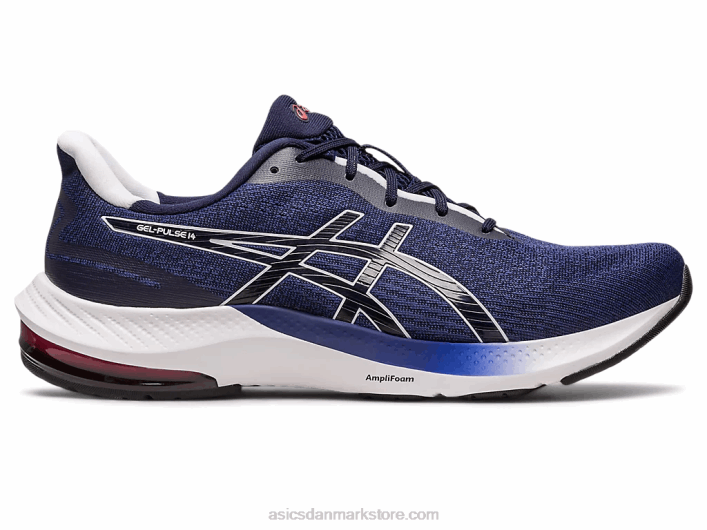 Asicsgel-puls 14 60Z4418 indigo blå/hvid