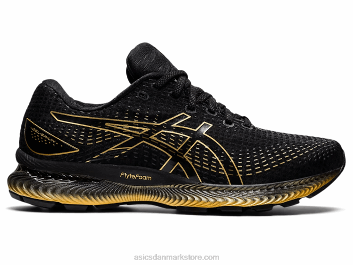 Asicsgel-saiun 60Z41739 sort/rent guld