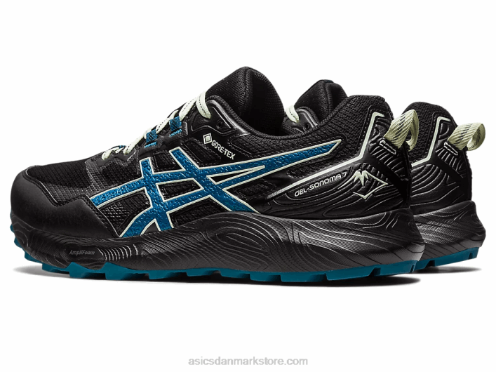 Asicsgel-sonoma 7 gtx 60Z4244 sort/blæk blågrøn