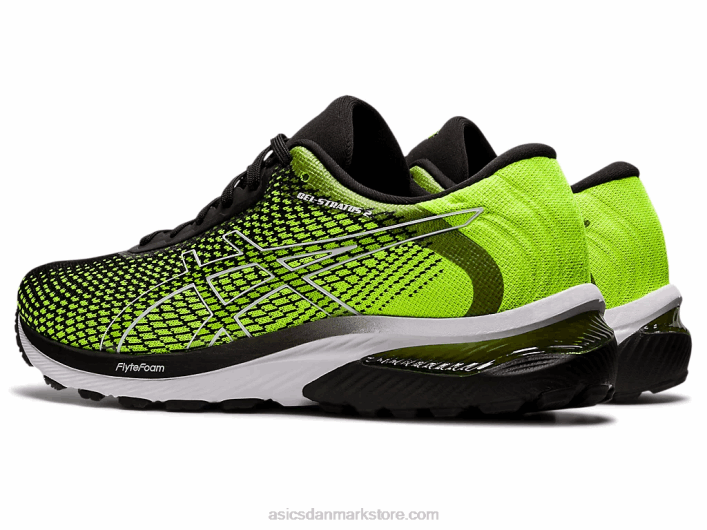Asicsgel-stratus 2 strik 60Z4686 sikkerhedsgul/sort