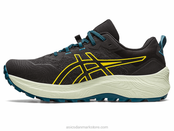 Asicsgel-trabuco 11 gtx 60Z453 sort/gylden gul