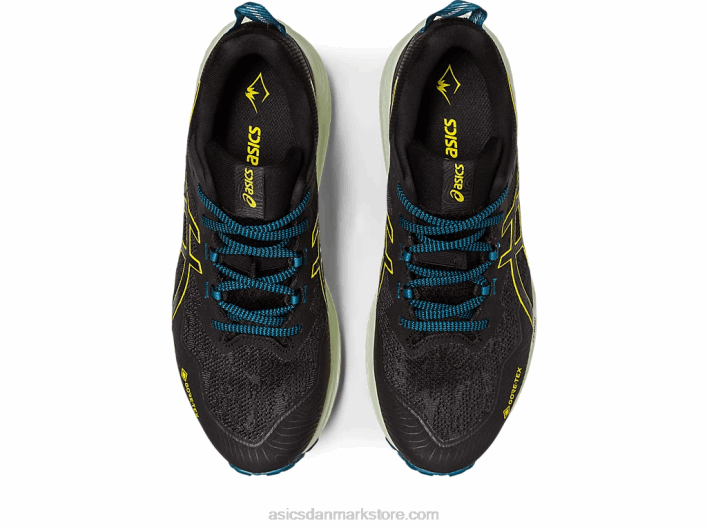 Asicsgel-trabuco 11 gtx 60Z453 sort/gylden gul