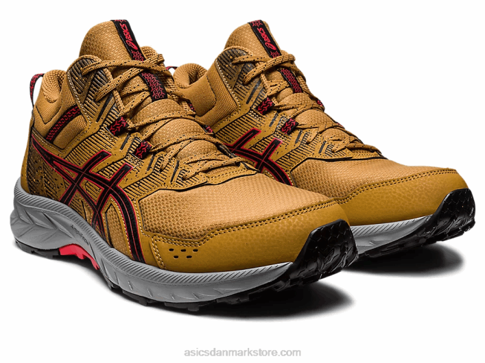 Asicsgel-venture 9 mt 60Z4121 tan presidio/elektrisk rød