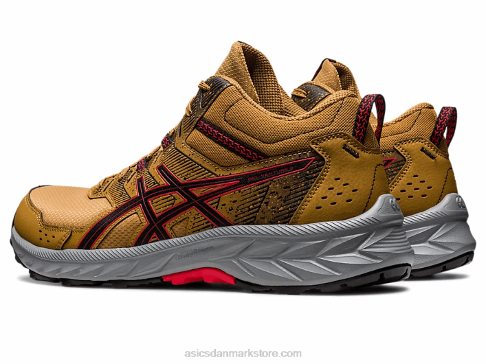 Asicsgel-venture 9 mt 60Z4121 tan presidio/elektrisk rød