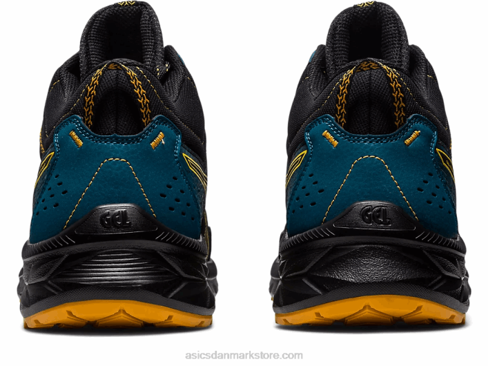 Asicsgel-venture 9 mt 60Z4125 sort/gylden gul