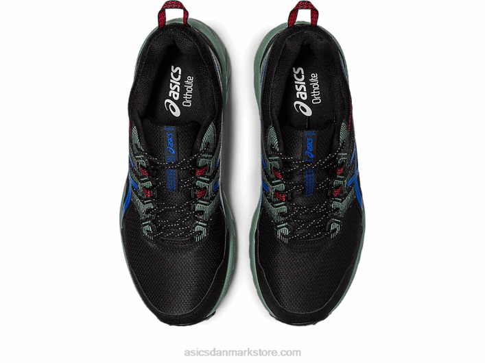 Asicsgel-venture ekstra bred 60Z487 sort/tunblå