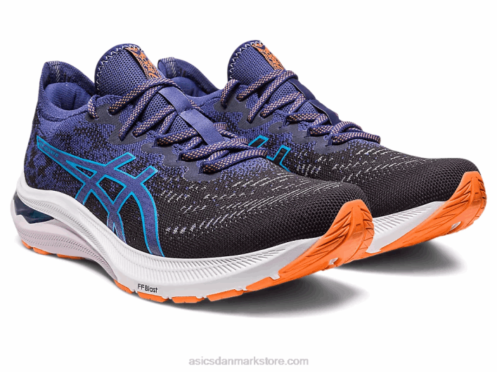 Asicsgt-2000 11 mk strik 60Z4117 sort/indigo blå