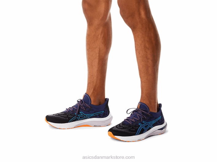 Asicsgt-2000 11 mk strik 60Z4117 sort/indigo blå