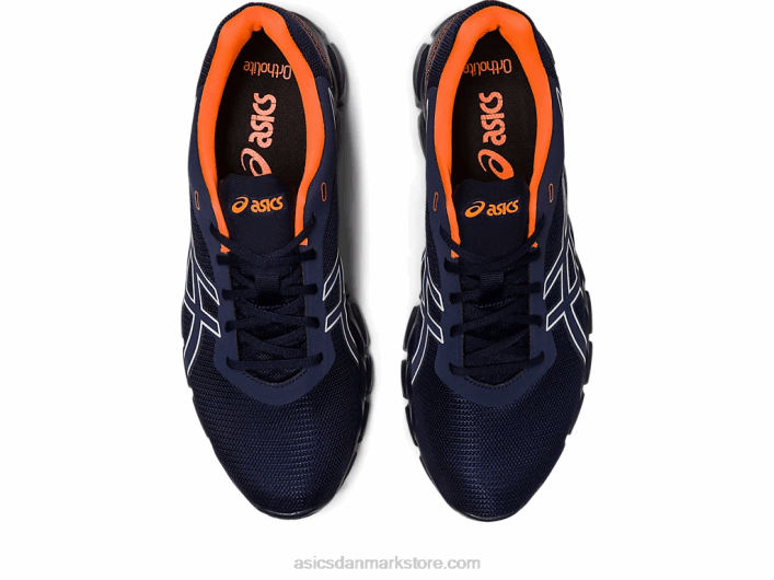 Asicsgel-kvante-lyt ii 60Z4268 midnat/chokerende orange