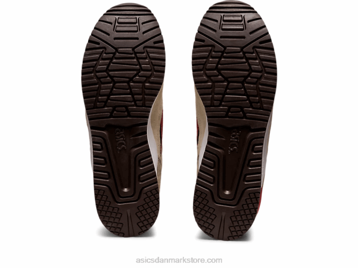 Asicsgel-lyte iii og 60Z41094 røg grå/rød alarm