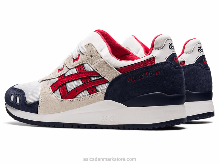 Asicsgel-lyte iii og 60Z41903 hvid/klassisk rød